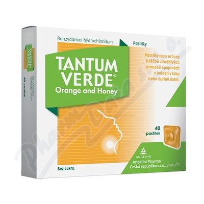 Tantum Verde Orange and Honey 3mg pas.40