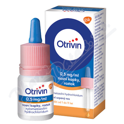 Otrivin 0.5 mg/ml nas.gtt.sol. 1x10 ml CZ