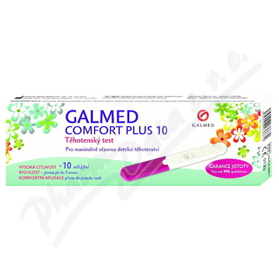 Test těhotenský Comfort Plus 10 tyčinka 1ks Galmed