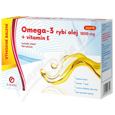 Omega-3 rybí olej forte tob.180 Galmed