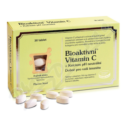 Bioaktivní Vitamin C+Kalcium pH neutrální tbl.30