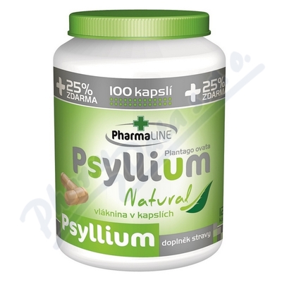 Psyllium Natural cps.100+25% ZDARMA